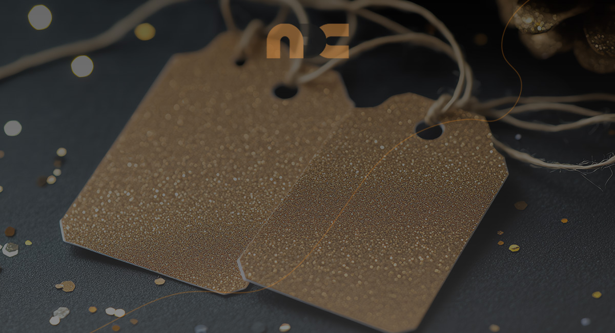 Aluminium and glitter: the most distinctive labels for your brand